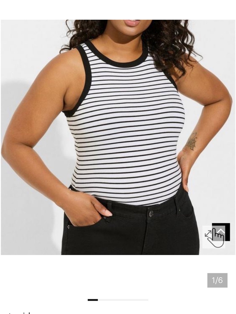 Torrid tank sz 1